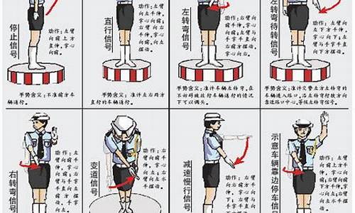 交通指挥棒指挥动作图解_交通指挥棒指挥动