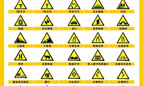 交通图标含义大全_交通图标含义大全图片